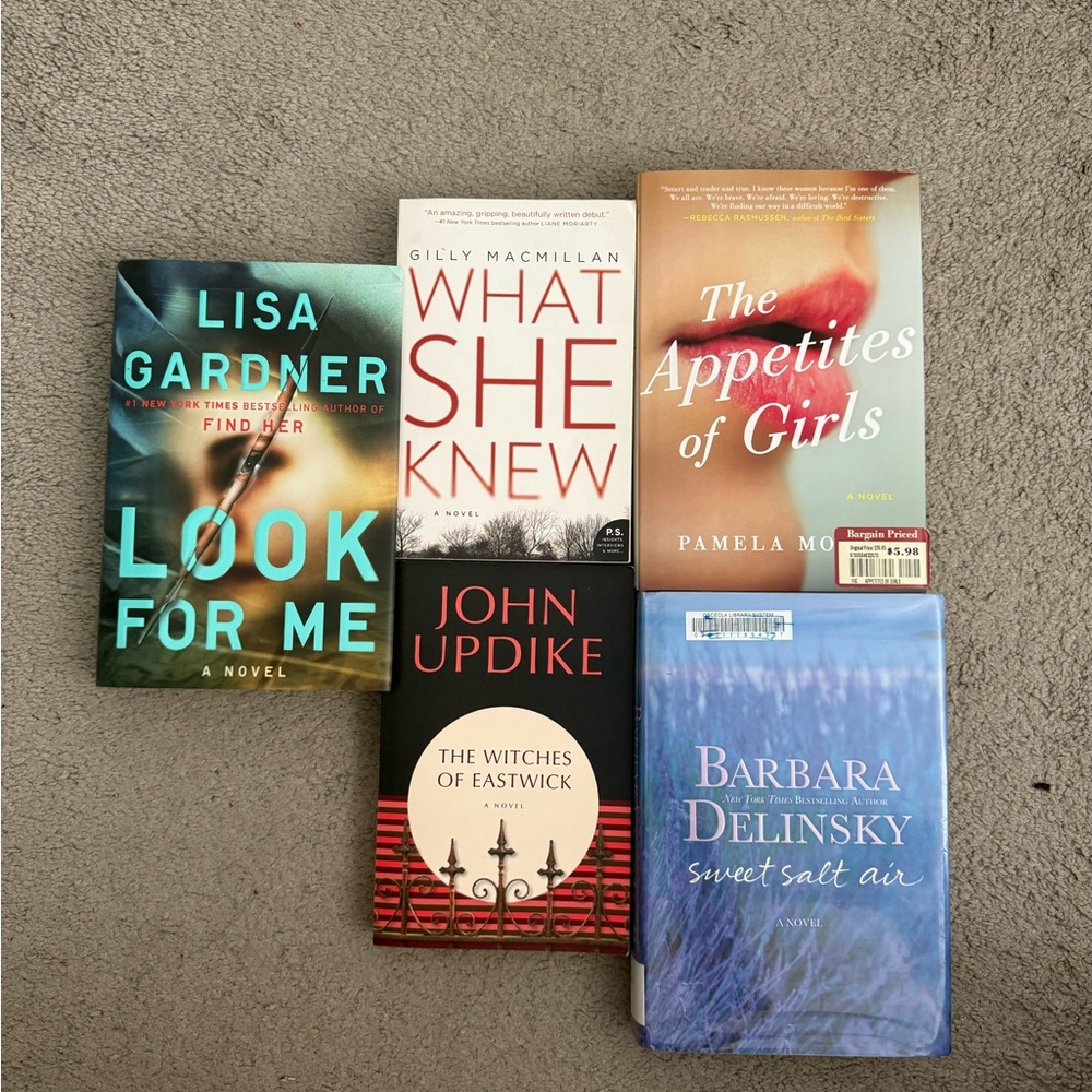Assorted Book Collection Plus Stickers